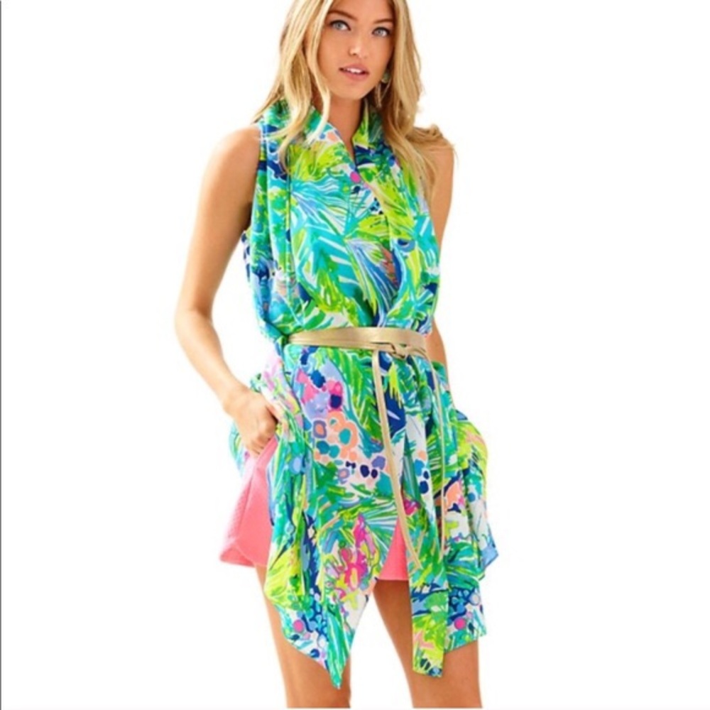 Hana Silk Convertible Vest - Purrfect